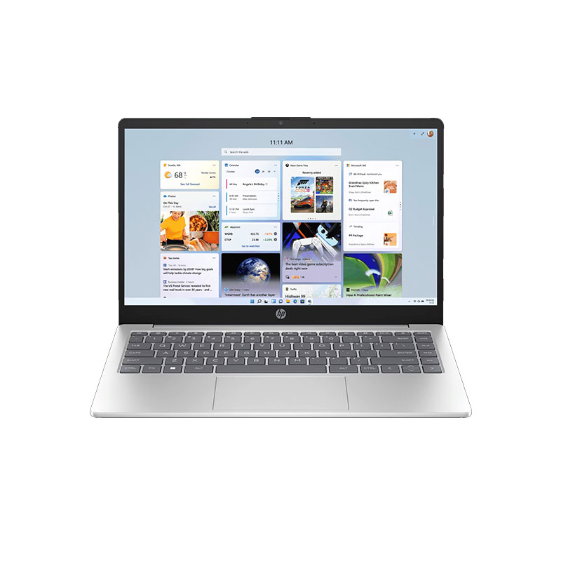 Picture of HP - 13th Gen Intel Core i5-1334U 14" (35.6 cm)  14-ep0340TU Thin & Light Laptop (16GB/ 512GB SSD/ Full HD Display/ Intel UHD Graphics/ Windows 11 Home/ Backlit Keyboard/ Camera Privacy Shutter/ MS Office 2024/ 1Year Warranty/ Natural silver/ 1.4 Kg)